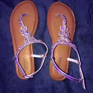 Diamond sandals